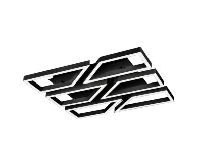 Потолочная светодиодная люстра iLedex Stellar 8302-800X800-X-T BK