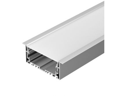 Алюминиевый профиль с экраном Arlight S2-Linia94-F-2500 Anod+Opal 021178(1)