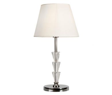 Настольная лампа iLamp Alesti T2424-1 Nickel