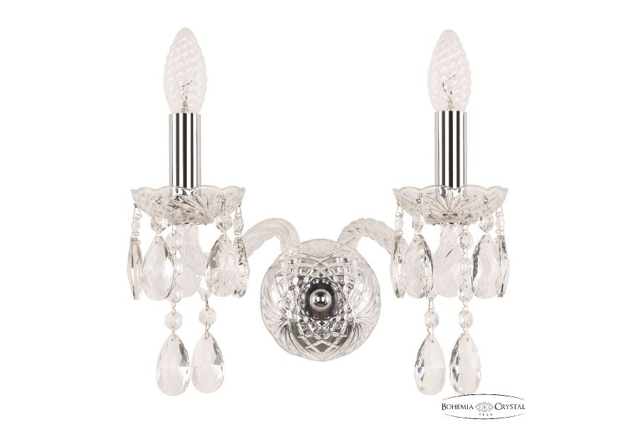 Бра Bohemia Ivele Crystal 107B/2/141 Ni