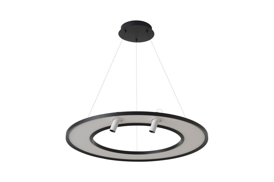 Подвесной светильник Crystal Lux CONTOUR SP50W LED BLACK