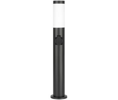 Ландшафтный светильник ЭРА Беллона GBF-103-1-BL-0650 230В Е27 IP54 черный с розеткой Б0071048