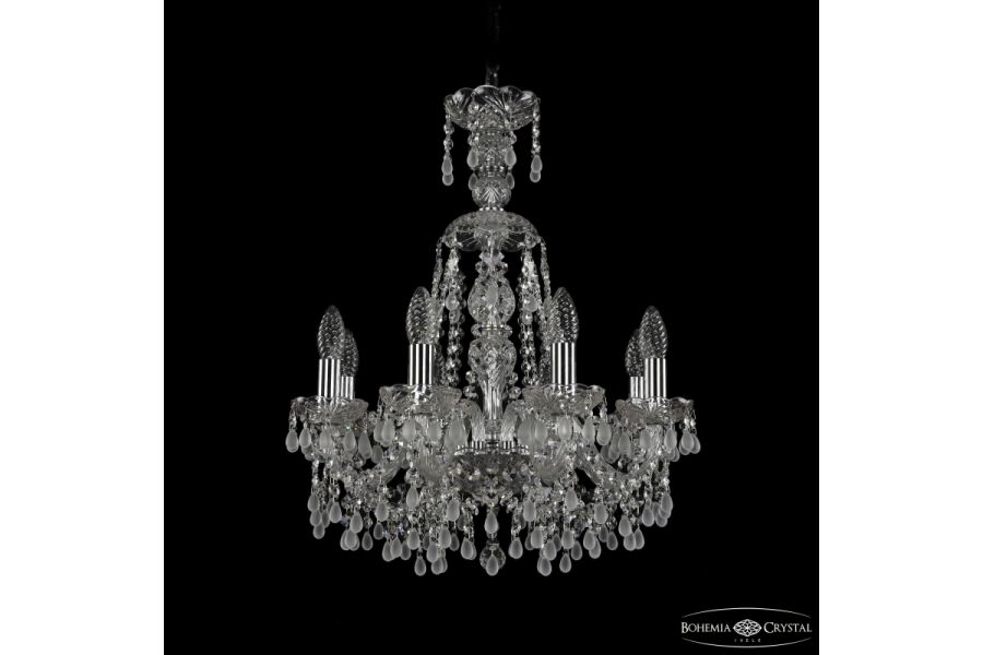Подвесная люстра Bohemia Ivele Crystal 1410/8/160/XL-60 Ni V0300