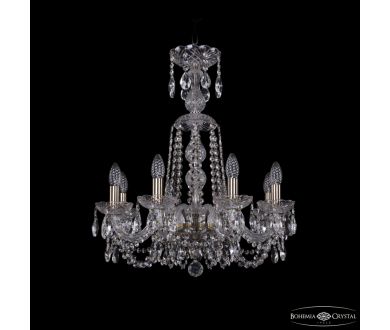 Подвесная люстра Bohemia Ivele Crystal 1402/8/195/XL-65 Pa