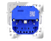 Розетка с USB, А+А Voltum S70 VLS040401 (белый глянцевы