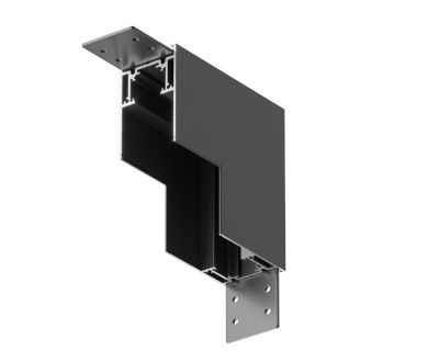 Угловой коннектор внутренний Maytoni Accessories for tracks TRA004ICL-21B