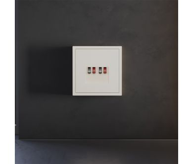 Купить Накладка для розетки акустической 4-местной Voltum S70 (хлопок) VLS001513 Накладка для розетки акустической 4-местной Voltum S70 (хлопок) VLS001513