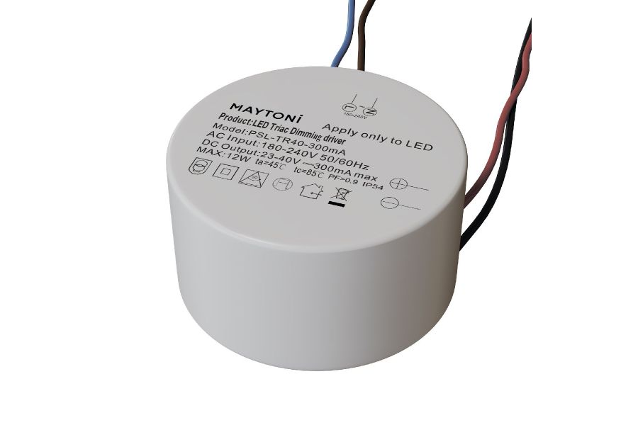 Блок питания Maytoni 12Вт DC23-40В IP54 Triac PSL-TR40-300mA