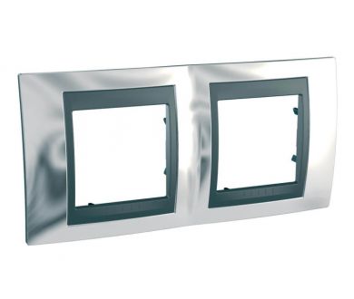 Рамка 2-постовая Schneider Electric Unica Top MGU66.004.210