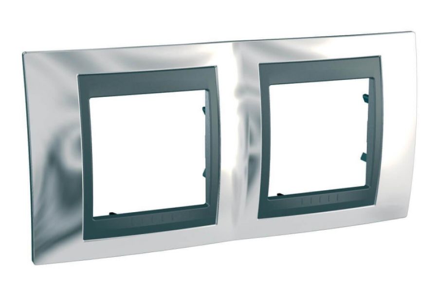 Рамка 2-постовая Schneider Electric Unica Top MGU66.004.210