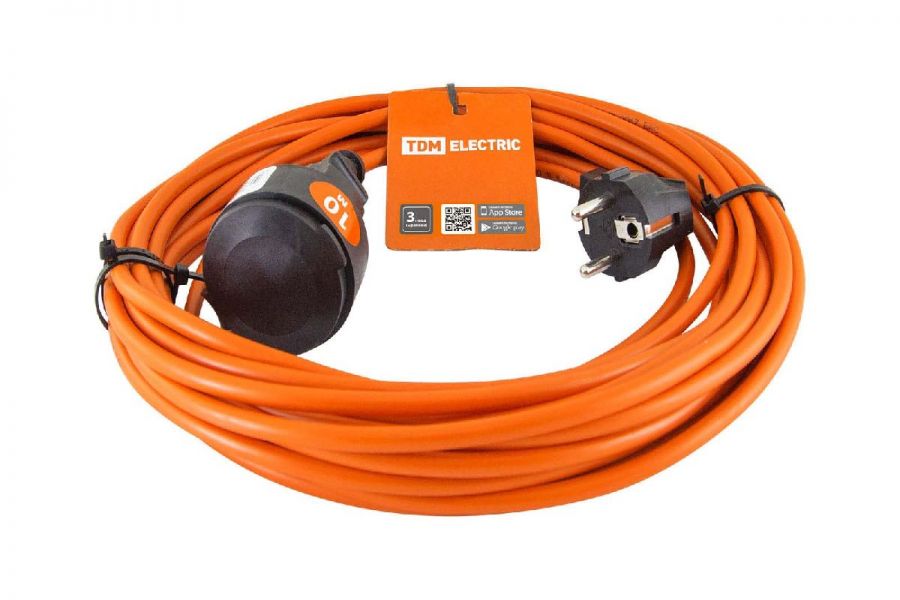 Удлинитель-шнур силовой УШ6 TDM Electric SQ1301-0600