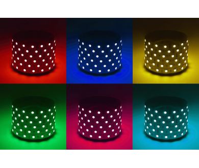 Светодиодная лента Эра 12В 5050 14,4Вт/м RGB 50м IP20 LS5050-14,4-60-12-RGB-IP20-1 year-50m Б0059928