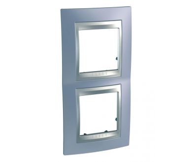 Рамка 2-постовая вертикальная Schneider Electric Unica Top MGU66.004V.098