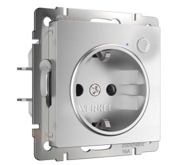 Розетка Wi-Fi Werkel серебряный W1171606 4690389176074