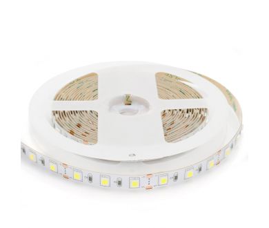 Комплект светодиодной ленты Apeyron 12В 14.4Вт/м smd 5050 60 д/м IP20 2,5м 6500K (блок, коннектор) 10-12
