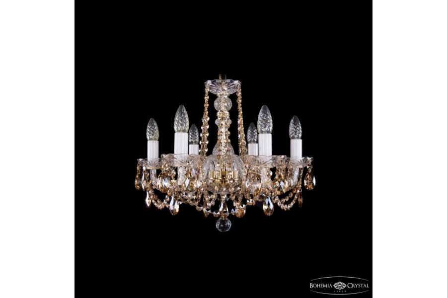 Подвесная люстра Bohemia Ivele Crystal 1402/6/160 G R721