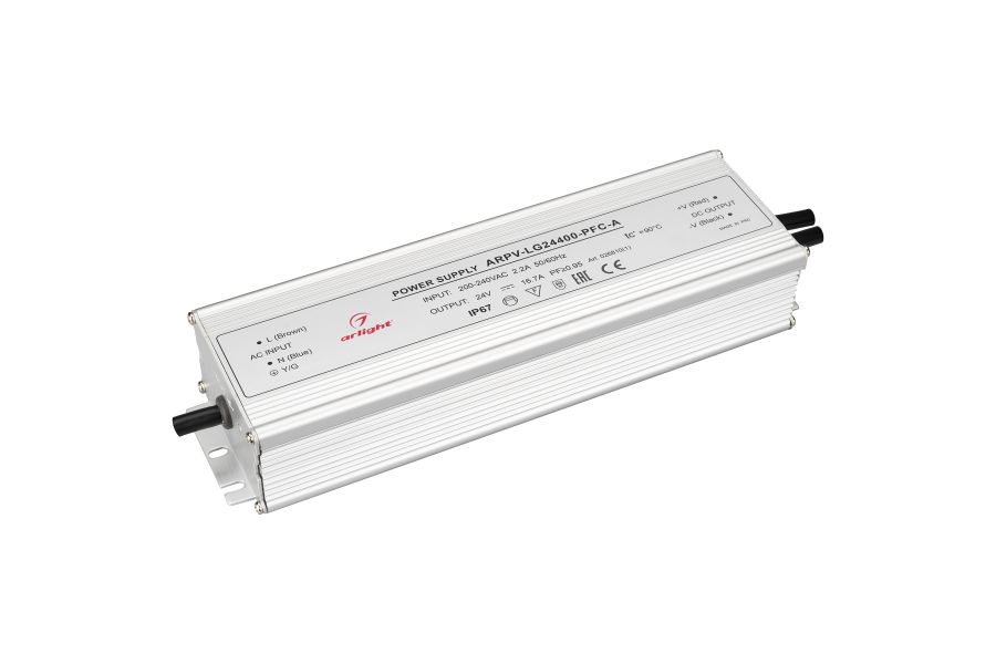 Блок питания Arlight ARPV-LG24400-PFC-A 24V 16.7A 400W 026810(1)