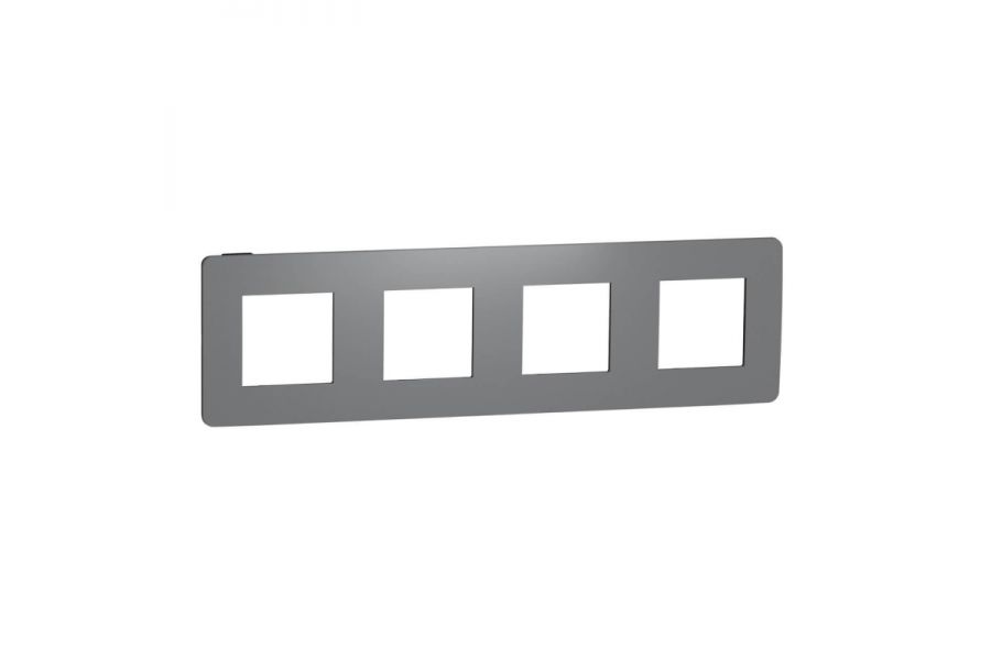 Рамка 4-постовая Schneider Electric Unica New NU280822