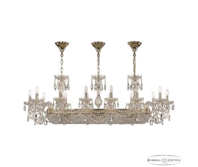 Купить Подвесная люстра Bohemia Ivele Crystal 1453/14/195/1000 G Подвесная люстра Bohemia Ivele Crystal 1453/14/195/1000 G