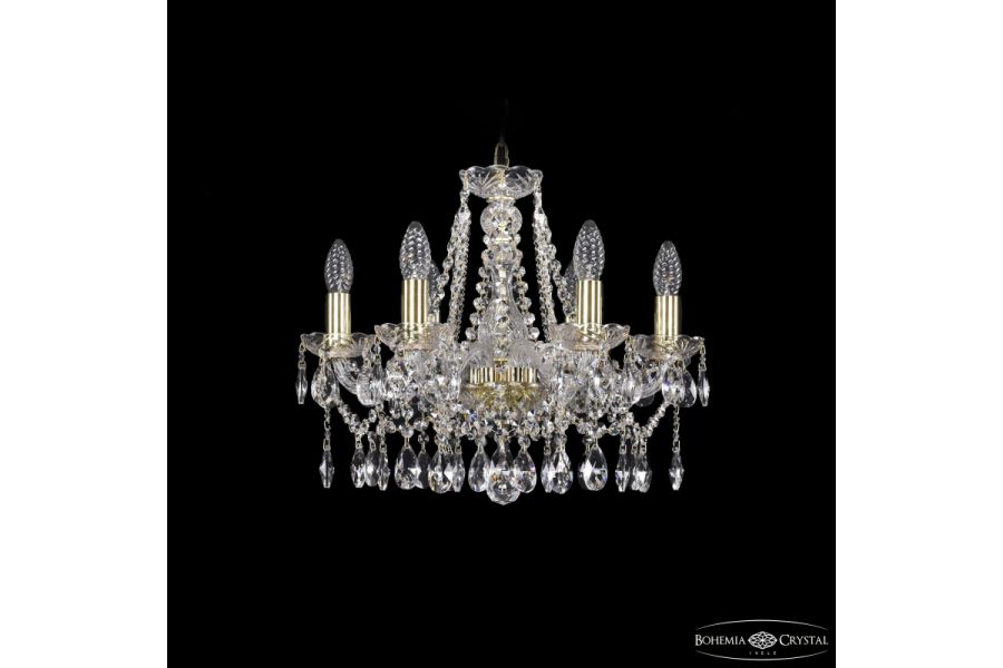 Подвесная люстра Bohemia Ivele Crystal 1413/6/165 G
