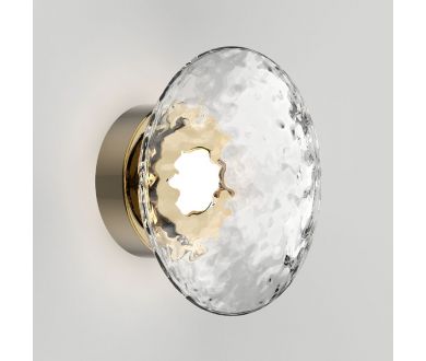 Настенный светильник Eurosvet Ripple 50389/1 LED латунь a069025