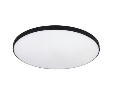 Потолочный светильник Эра Классик с ДУ SPB-6 BK 80W-3K-6,5K-R Slim Base Б0069765