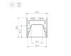 Профиль Arlight LINE-3535-TRAY-3000 ANOD (Алюминий) 062189