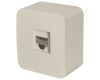Розетка RJ-45 1-местная Stekker София MST00-20-04 49482