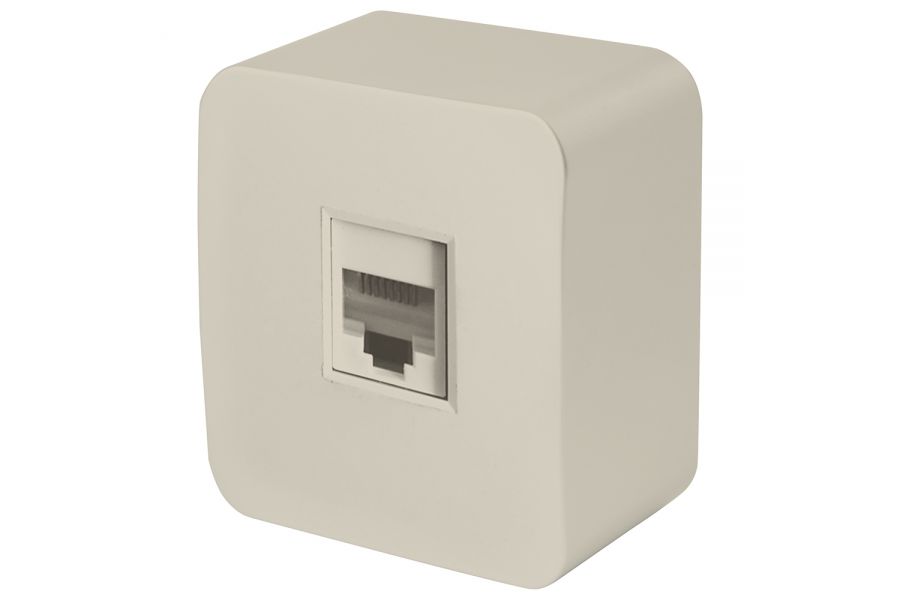 Розетка RJ-45 1-местная Stekker София MST00-20-04 49482