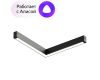 Трековый светодиодный светильник Denkirs Smart Linear DK8014-BK