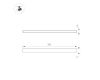 Трековый магнитный светильник Arlight MAG-MICROCOSM-STRIP-L300-5W Warm3000 (BK, 100 deg, 24V) 043265
