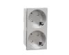 Розетка со шторками Schneider Electric Unica NU306630