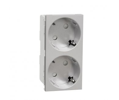 Розетка со шторками Schneider Electric Unica NU306630