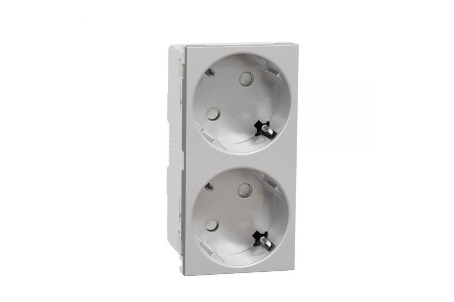 Розетка со шторками Schneider Electric Unica NU306630