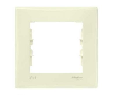 Рамка 1-постовая Schneider Electric Sedna IP44 SDN5810147