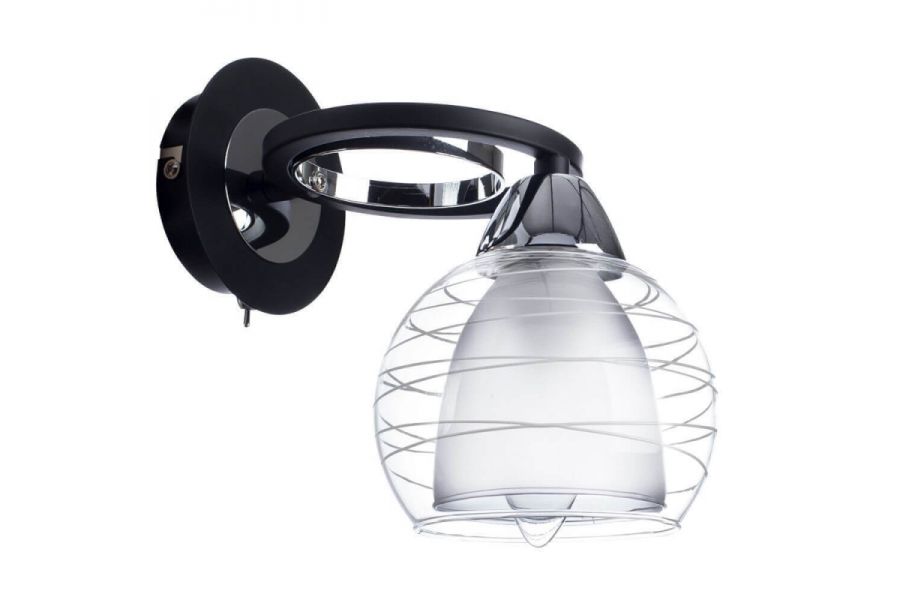 Бра Arte Lamp Ginevra A1604AP-1BK