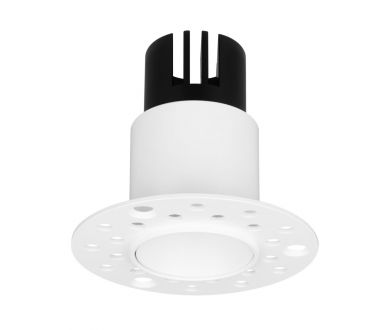 Встраиваемый светильник Arlight MS-INVISIO-TRIMLESS-R45-10W Warm2700 (WH-WH, 36 deg, 230V) (IP54 Металл) 061925