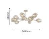 Потолочная люстра F-Promo Tilda 2658-10U