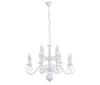 Подвесная люстра Arte Lamp A1129LM-12WH