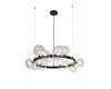 Подвесная люстра Crystal Lux Agata SP15 V2 Black/Transparente
