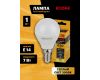 Лампа светодиодная Kodak LED P45-7W-830-E14 K 7Вт шар теплый белый свет Е14 Б0057611