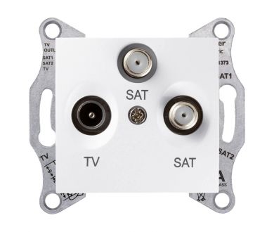Розетка TV/SAT/SAT Schneider Electric Sedna SDN3502121