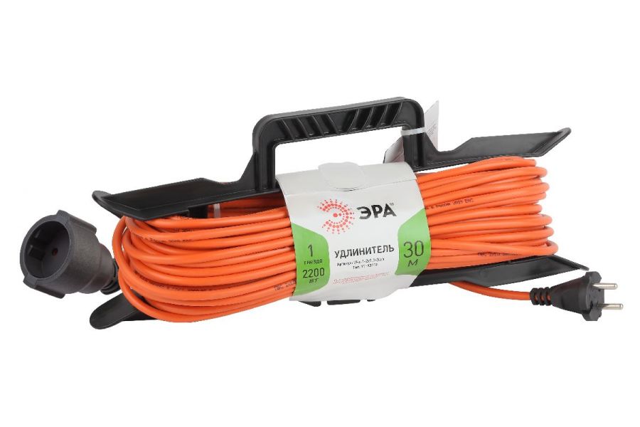 Удлинитель силовой Эра UFx-1-2x1.0-30m Б0043041