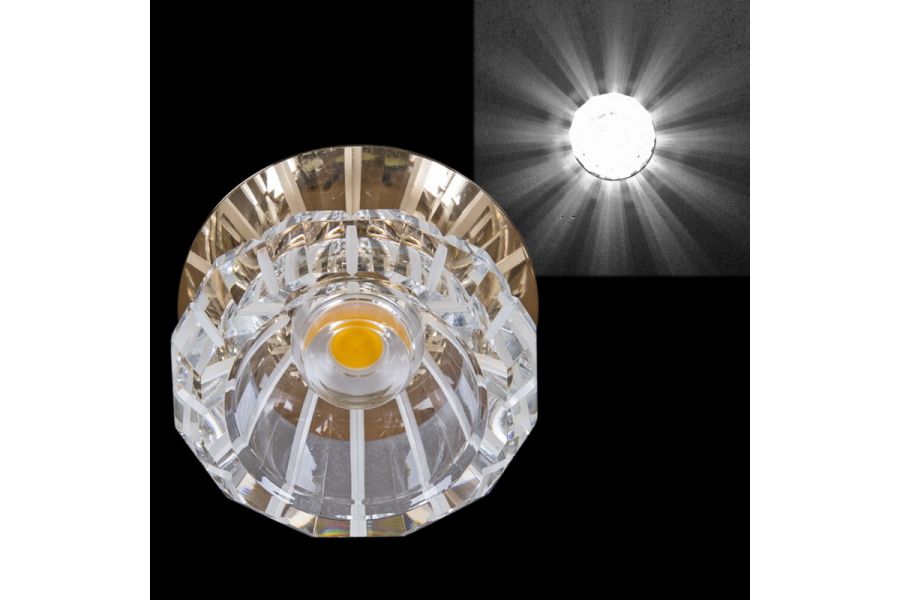 Встраиваемый светильник Reluce 09036-9.0-001T LED COB10W GD