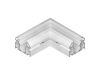 Соединитель для трека UNO под гарпун горизонтальный угловой Lightstar Uno Pro 509406