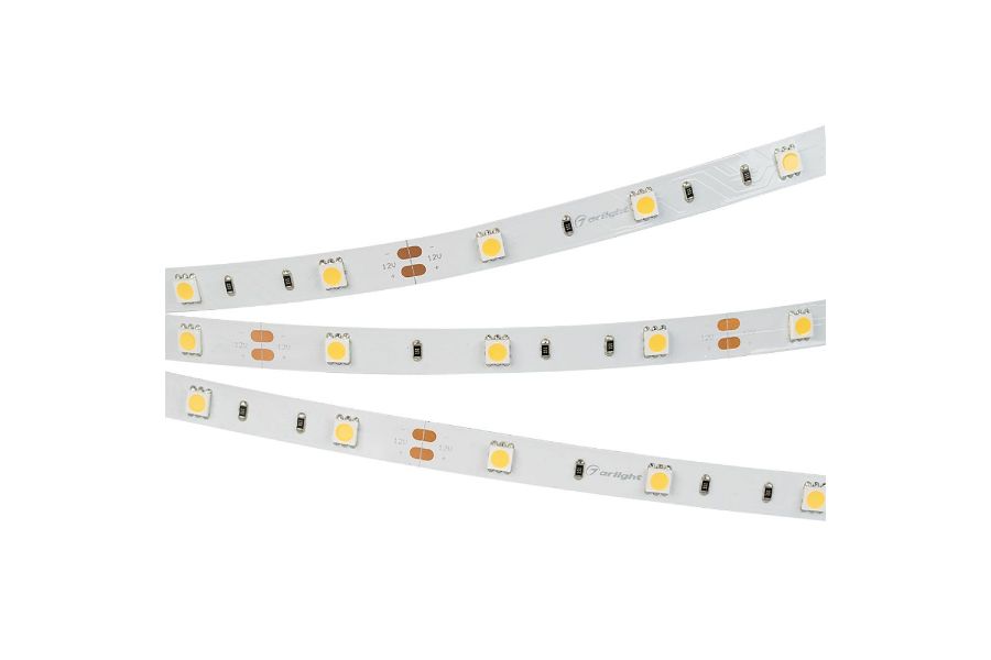 Светодиодная лента Arlight RT-B30-10mm 12V Warm3000 (7.2 W/m, IP20, 5060, 5m) 028582(2)
