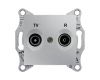 Розетка TV/R оконечная Schneider Electric Sedna 1dB SDN3301660