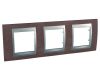 Рамка 3-постовая Schneider Electric Unica Top MGU66.006.0M4