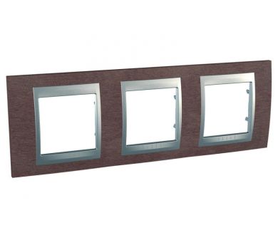 Рамка 3-постовая Schneider Electric Unica Top MGU66.006.0M4
