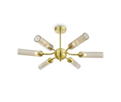 Люстра на штанге Freya Borgy FR5379CL-06G